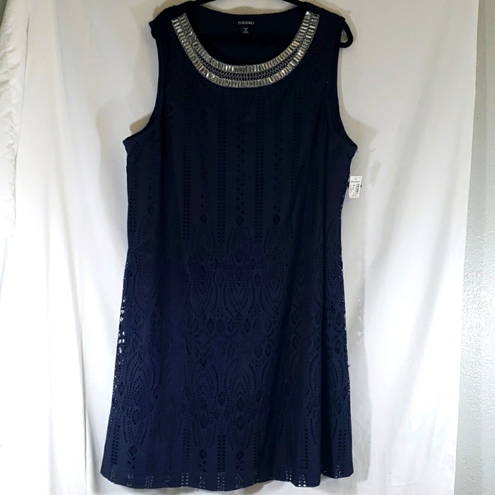NWT ROZ & ALI Size 24W Dress